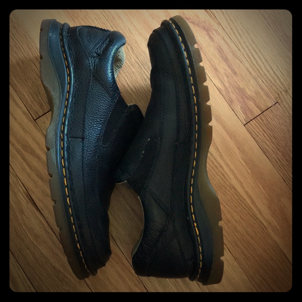 Doc martins loafers.